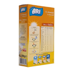 12 Vitaminli 6 Minarelli Ballı İrmikli 200 gr.