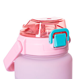 1500 ml Tritan Matara Pembe-Yeşil
