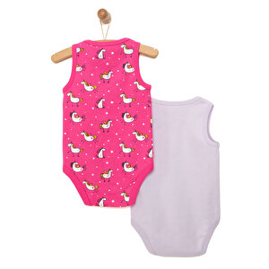 2li Atlet Body Kız Bebek 2li Atlet Body Kız Bebek