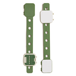 2'li Bebek Kilidi - Yeşil