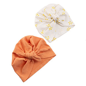 Little Plane 2li Çıtır Çiçe, Ekru, 1 Yaş