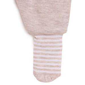 Kız Bebek 2'li Çoraplı Pijama Pantolon İnterlok Kız Bebek 2'li Çoraplı Pijama Pantolon İnterlok