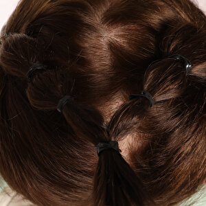 2li Paket Lastik Kız Toka Kız Bebek