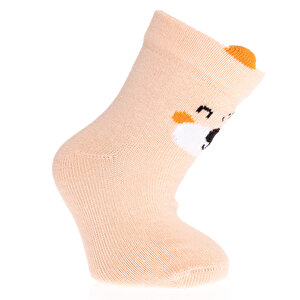 3D Desenli 3lü Soket Çorap Kız Bebek 3D Desenli 3lü Soket Çorap Kız Bebek