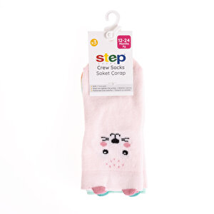 3D Desenli 3lü Soket Çorap Kız Bebek 3D Desenli 3lü Soket Çorap Kız Bebek