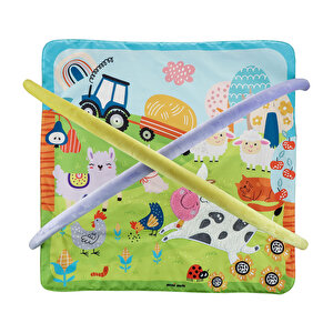 3D Mutlu Çiftlik Aktiviteli Oyun Halısı 3D Mutlu Çiftlik Aktiviteli Oyun Halısı