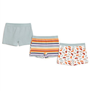 Hellobaby 3lü Boxer, Açık Mavi, 2 Yaş