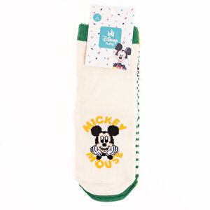 Mickey Mouse 3lü Soket Çorap Erkek Bebek Mickey Mouse 3lü Soket Çorap Erkek Bebek
