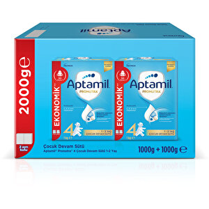 Aptamil 4 Devam Sütü 2X1000gr
