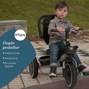 4IN1 KATLANABİLİR ÜÇ TEKERLEKLİ,EBEVEYN KONTROLLÜ BİSİKLET