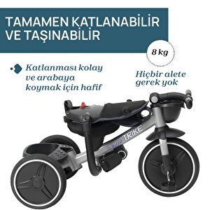 4IN1 KATLANABİLİR ÜÇ TEKERLEKLİ,EBEVEYN KONTROLLÜ BİSİKLET