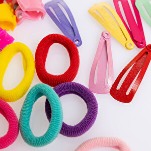 4lü Set Kız Toka Kız Bebek