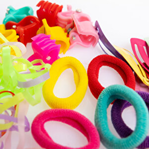 4lü Set Kız Toka Kız Bebek