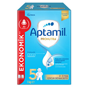 Aptamil 5 Çocuk Devam Sütü 1000gr 2-3yaş