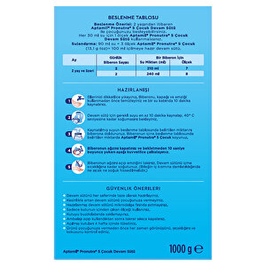 5 Çocuk Devam Sütü 1000 Gr 2-3 Yaş 5 Çocuk Devam Sütü 1000 Gr 2-3 Yaş