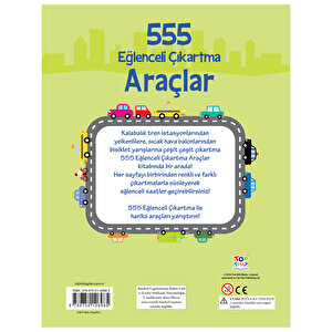 555 Eğlenceli Çıkartma - Araçlar 555 Eğlenceli Çıkartma - Araçlar