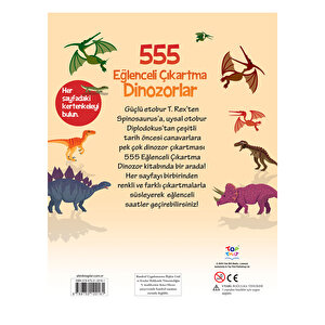 555 Eğlenceli Çıkartma - Dinozorlar 555 Eğlenceli Çıkartma - Dinozorlar