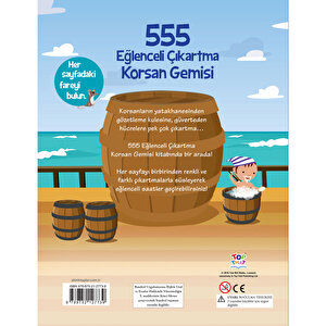 555 Eğlenceli Çıkartma - Korsan Gemisi