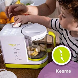 5'li 1 Arada Bebek Yemek Hazırlama Robotu - AGU Octopy