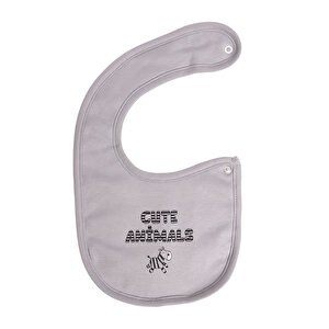 5'li Arkası Havlu Önlük / Zebra-Gri 5'li Arkası Havlu Önlük / Zebra-Gri