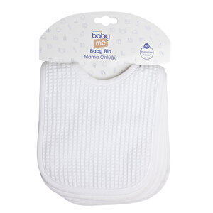 5'li Pike Kumaş Astarlı Önlük Beyaz 5'li Pike Kumaş Astarlı Önlük Beyaz