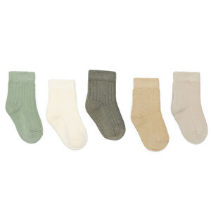 Erkek Bebek 5'li Soket Çorap Erkek Bebek 5'li Soket Çorap