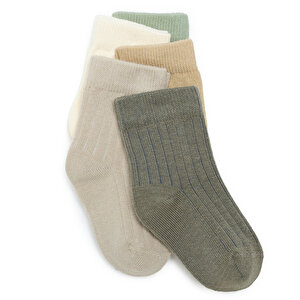 Erkek Bebek 5'li Soket Çorap Erkek Bebek 5'li Soket Çorap