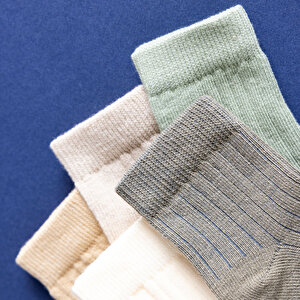 Erkek Bebek 5'li Soket Çorap Erkek Bebek 5'li Soket Çorap