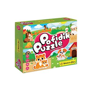 6-16 Ay İlk Pofidik Magnet Puzzle - Çift