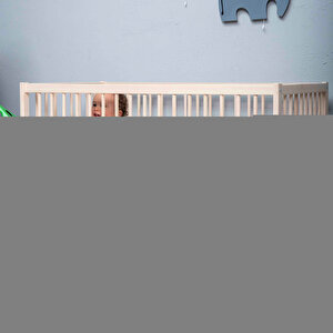 Ahşap Kademeli Beşik 60x120 cm Ahşap Kademeli Beşik 60x120 cm