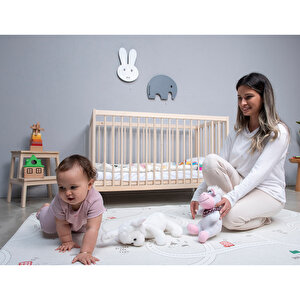 Ahşap Kademeli Beşik 60x120 cm Ahşap Kademeli Beşik 60x120 cm