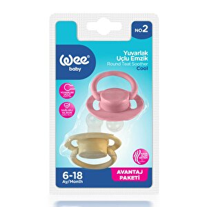 618 Wee Baby Cool 2'li Emzik No:2 Kız 618 Wee Baby Cool 2'li Emzik No:2 Kız