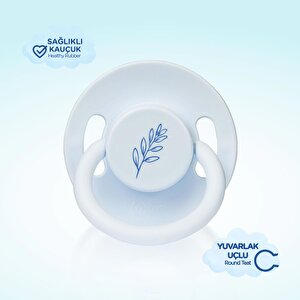 698 Wee Baby Pure Yuv.Kauçuk Emzik No:1 Mavi