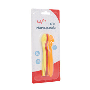 baby co 6'LI Mama Kaşığı
