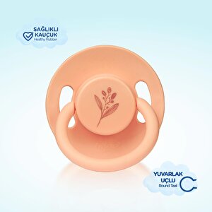 700 Wee Baby Pure Yuv.Kauçuk Emzik No:3 Somon