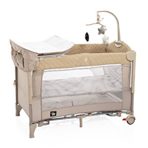 baby plus 70*110 cm Anne Yanı Par, Beige