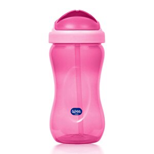 761 Wee Baby Pipetli Bardak  Pembe 350ml