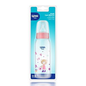 876 Wee Baby  Cam Biberon 250 ml Pembe