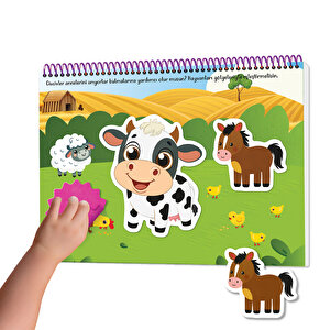 9-18 Ay İlk Cırt Cırtlı - Keçeli Etkinlik Kitabım 9-18 Ay İlk Cırt Cırtlı - Keçeli Etkinlik Kitabım