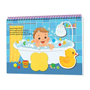 9-18 Ay İlk Cırt Cırtlı - Keçeli Etkinlik Kitabım 9-18 Ay İlk Cırt Cırtlı - Keçeli Etkinlik Kitabım