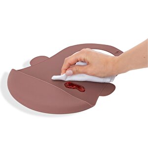 901 Silikon Önlük - Mocha