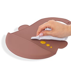 901 Silikon Önlük - Mocha