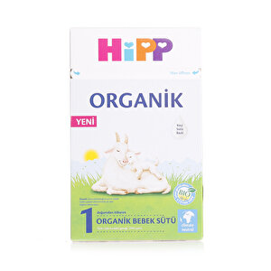 1 Organik Keçi Sütlü Bebek Sütü 400 gr 0-6 Ay