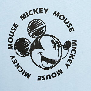 Maceraya Devam Mickey Mouse Lisanslı Erkek Bebek Tshirt