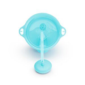 Tıklama Kilitli Uçlu Alıştırma Bardağı 12Ay+ 296ml Mavi