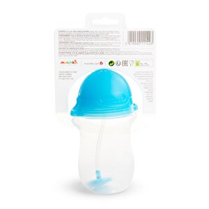 Tıklama Kilitli Uçlu Alıştırma Bardağı 12Ay+ 296ml Mavi