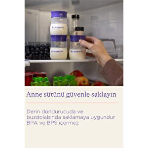 Süt Saklama Şişeleri 4 Adet