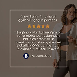 Giyilebilir Çiftli Göğüs Pompası