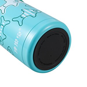 (IH) Shamobo Desenli Pipetli Paslanmaz Çelik Termos 400 ml Asortili