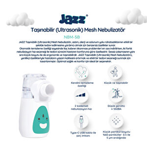 Taşınabilir (Ultrasonik) Mesh Nebulizatör